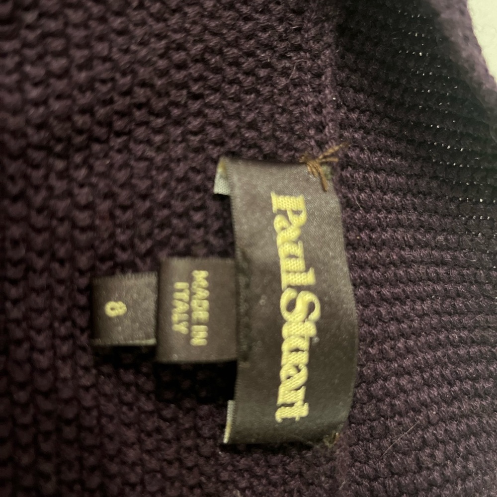 Paul Stuart Women's Purple Sweater